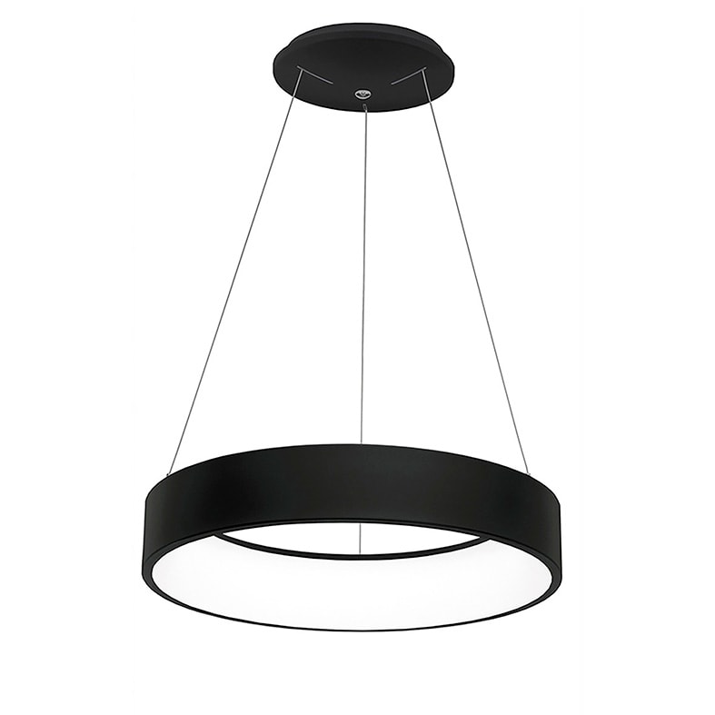 ROSSINI RSSCHO001N SOSPENSIONE TONDA NERA LED 36W IP20 300