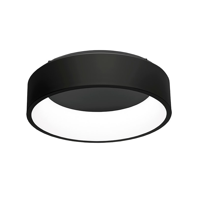 ROSSINI RSSCHO003N PLAFONIERA TONDA NERA LED 30W IP20 3000