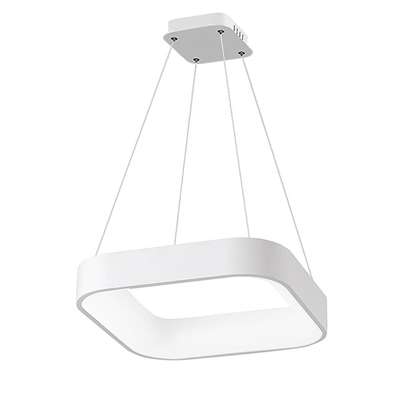 ROSSINI RSSCHO004B SOSPENSIONE QUADRATA BIANCA LED 60W IP20