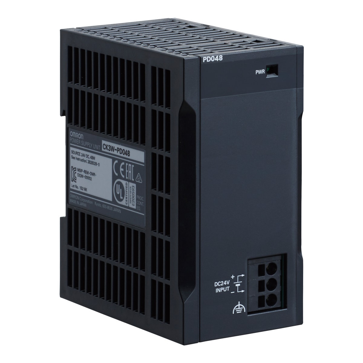 OMRON - OMRCK3WPD048 UNIT DI ALIMENTAZIONE CK3W PER CK3M-CPU