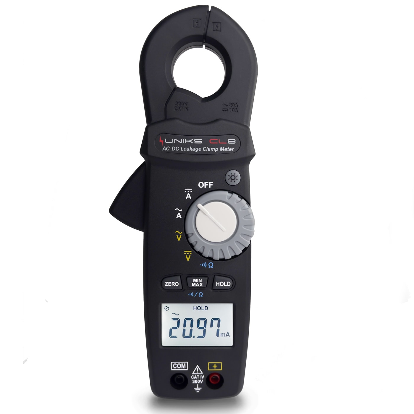 UNIKS SRL UNKCL8 PINZA PER CORRENTI DI DISPERSIONE AC/DC