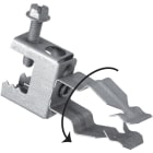 TEKNOMEGA SRL - TKGCLP1650 MORSETTO CON FISSATUBO ORIZZONTALE D22-3