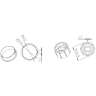 CAME SPA - CMC001YK4104 TONDO 40X1MM