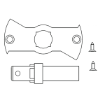 CAME SPA CMC001YM0105 INSERTO SICUREZZA Q10 MO 5