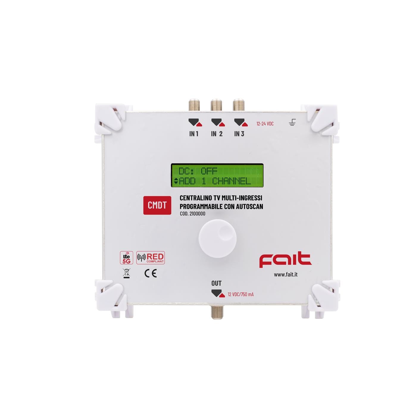 FAIT SRL - FIT2100000 CMDT-CENTR.TV MULTI-INGRESSI PROGR.114 D
