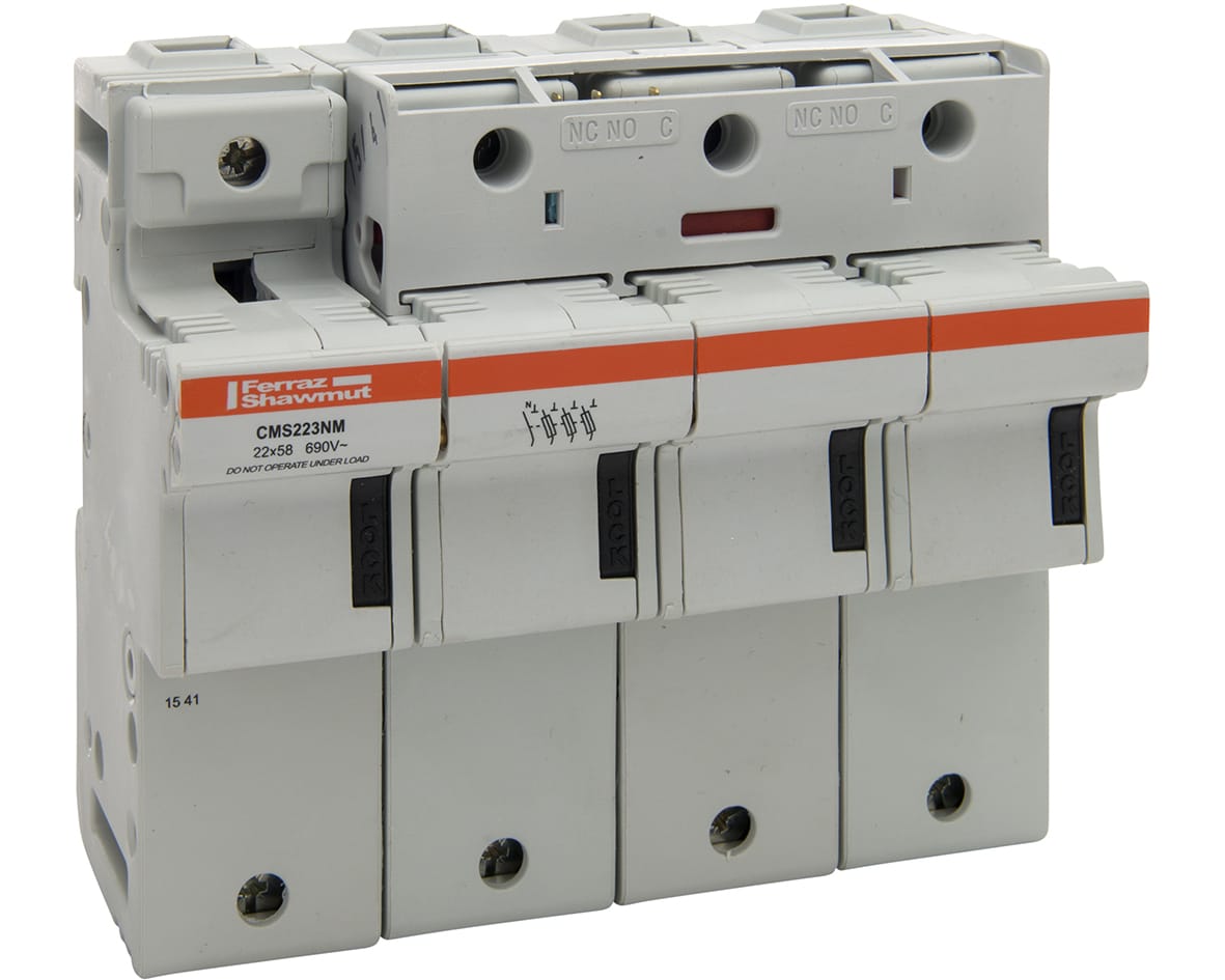 MERSEN ITALIA SPA XEST331102 PORTAFUS. BT CMS22X58 CON MICRO 3P+N