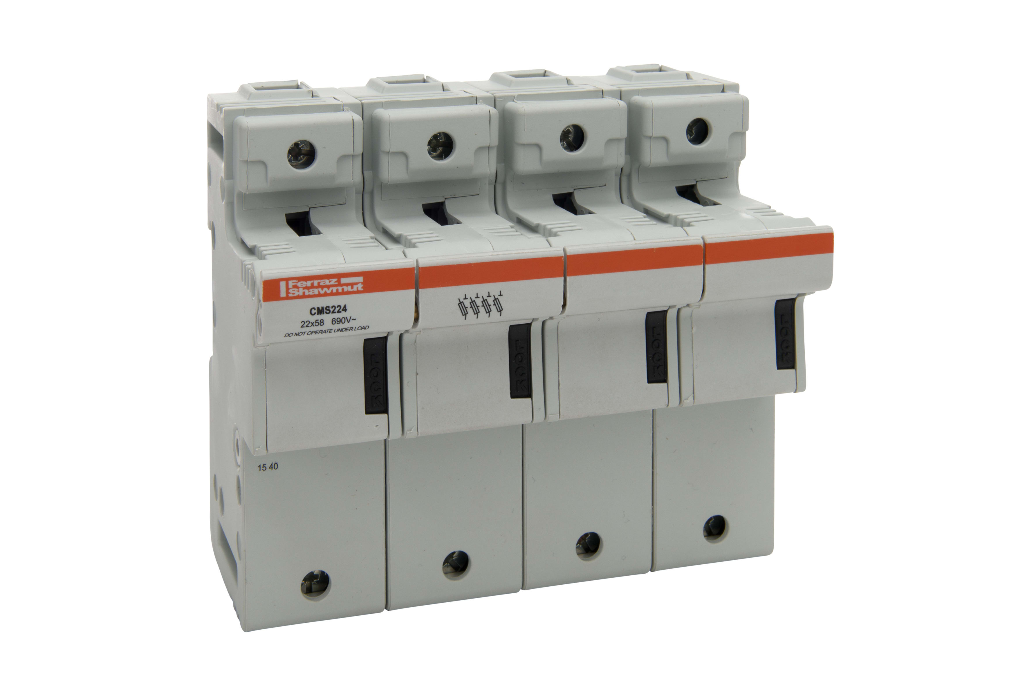 MERSEN ITALIA SPA XESQ331099 BASE MOD. CMS.22 4P