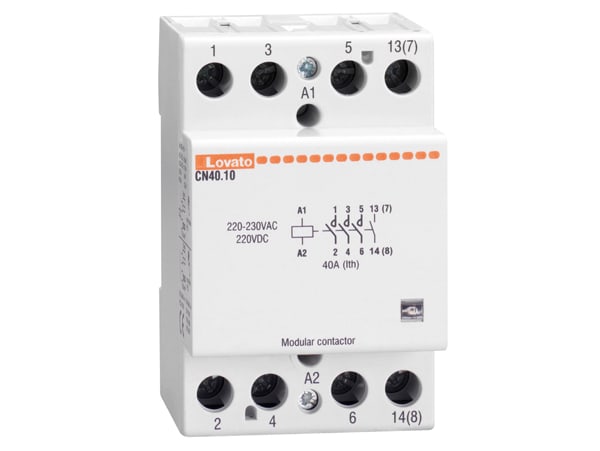LOVATO LOVCN4010220 CONTATTORE MOD. 3M 40A AC1 4P 220/230V