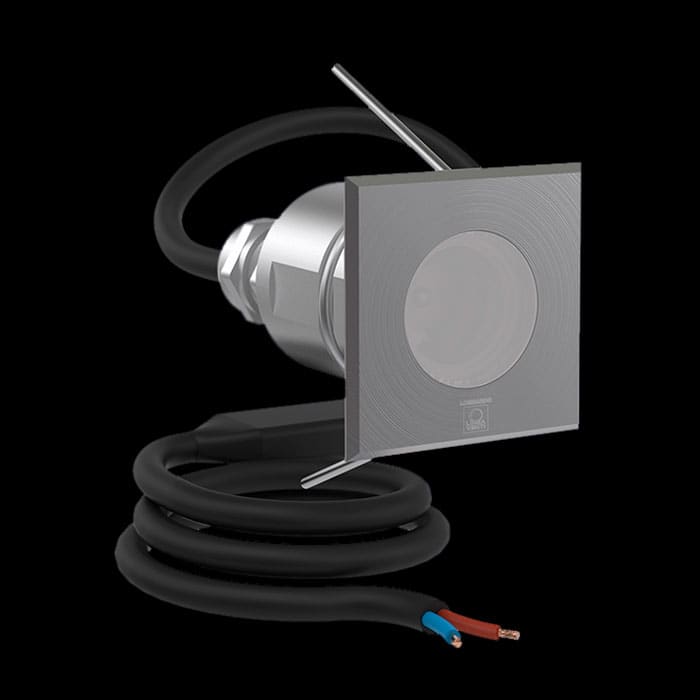LOMBARDO LOMLL107001M2 CNC 35 Q LED M 2.7K 2W INOX