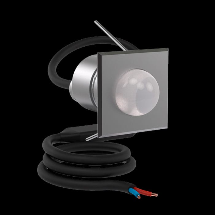 LOMBARDO LOMLL107026B CNC 35 Q UP LED BLU 2W INOX
