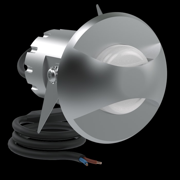LOMBARDO LOMLL1070212 CNC 50 TOP 2L LED 24V 2.7K 6,5W INOX