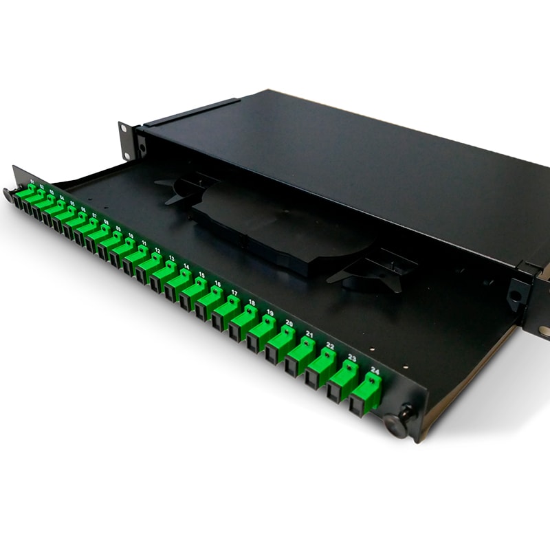 FTE MAXIMAL ITALIA S FTECO-24SC CASSETTO OTTICO 1U CON 24 BUSSOLE SC/APC