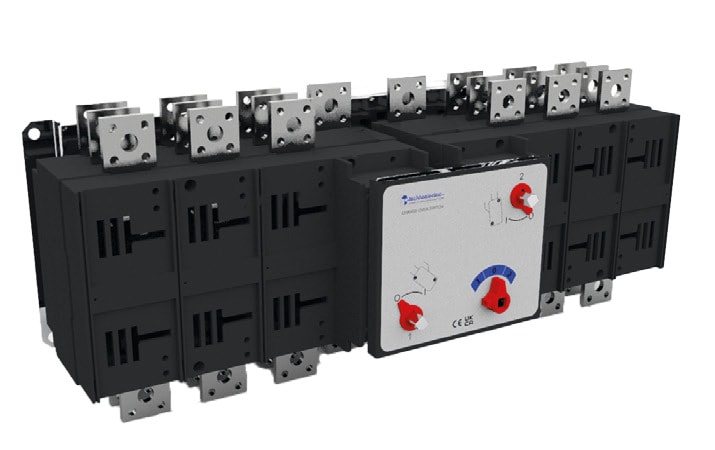 TECHNOELECTRIC SRL TEH150143 COMMUTATORE ORIZZONTALE CON MANIGLIA BLO