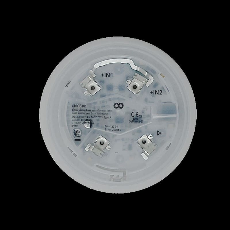 COMELIT GROUP SPA - COE41SCB101 BASE SONORA CON FLASH INDIRIZZATA EN54/3