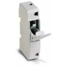 CONCHIGLIA - CON019201250 Serie VS - Portafusibile sezionabile, dim. fusibile 10,3 x 38 mm, portata 25A (profondità 60 mm)