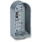 CONCHIGLIA - CON056124100 Serie SCB - Cassetta protez. cat. in AL anod., equip. per shuntaggio /misura, imbocco inferiore 1,5"