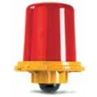 CONCHIGLIA - CON061051504 Serie LSA5 - Segnalatore 360 gradi a 1 luce, con diffusore in vetro temprato rossa