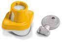 CONCHIGLIA - CON095580155 Acc. Serie EM - Dispositivo per passaggio sonda in resina PA 6,6, diametro 1,5-2"