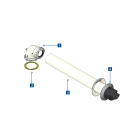 TECNOGAS SRL - TGSCONDEA51091 KIT COASSIALE PER CONDENSAZIONE ASP/SCAR