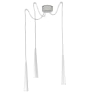 ROSSINI - RSSCOR002B SOPENSIONE METALLO LACCATO 3 LUCI