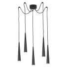 ROSSINI - RSSCOR003N SOPENSIONE METALLO LACCATO 5 LUCI