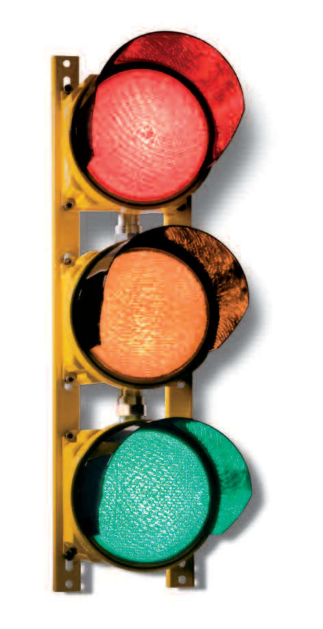 CORTEM SPA CORCCA-02E/S1-2LD SEMAFORO LED: 1 LUCE GIALLA