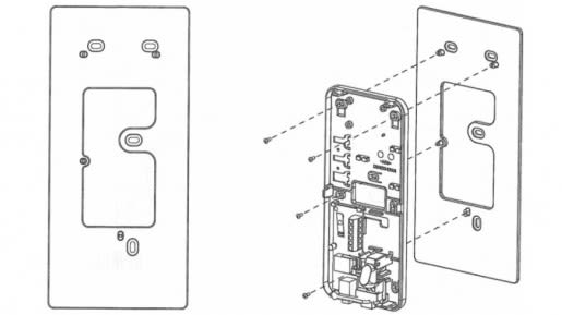 URMET SPA - UTD1150/51 CORNICE COPRIFILOMURO PER 1150