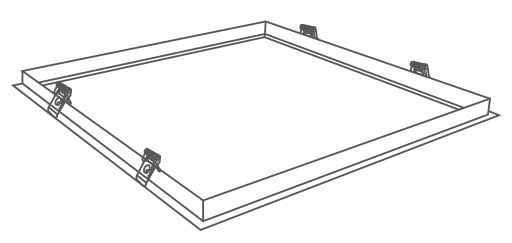 ELCOM SRL EOW18029 CORNICE INCASSO EDGE/BACKLIGHT 1195X295