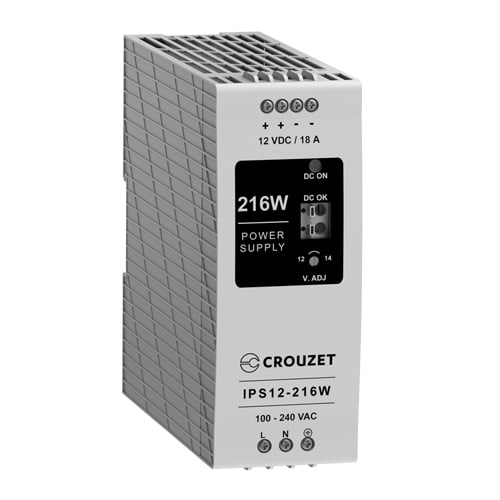 CROUZET CRO89452241 INDUSTRIAL POWER SUPPLY, 216W, 90-264 VA