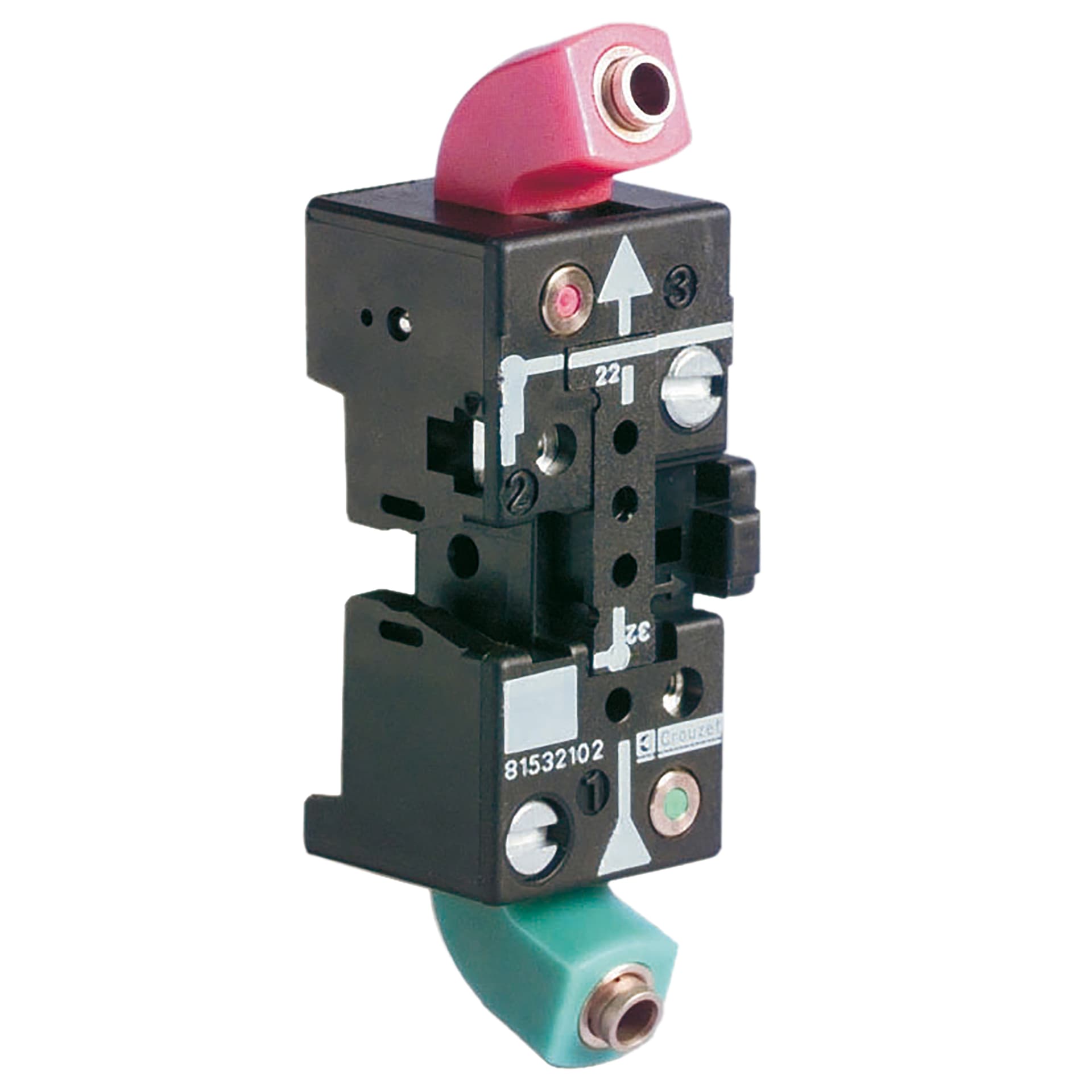 CROUZET CRO81532102 SUB-BASE, DIN-RAIL MOUNT, ROTABLE PUSH-I