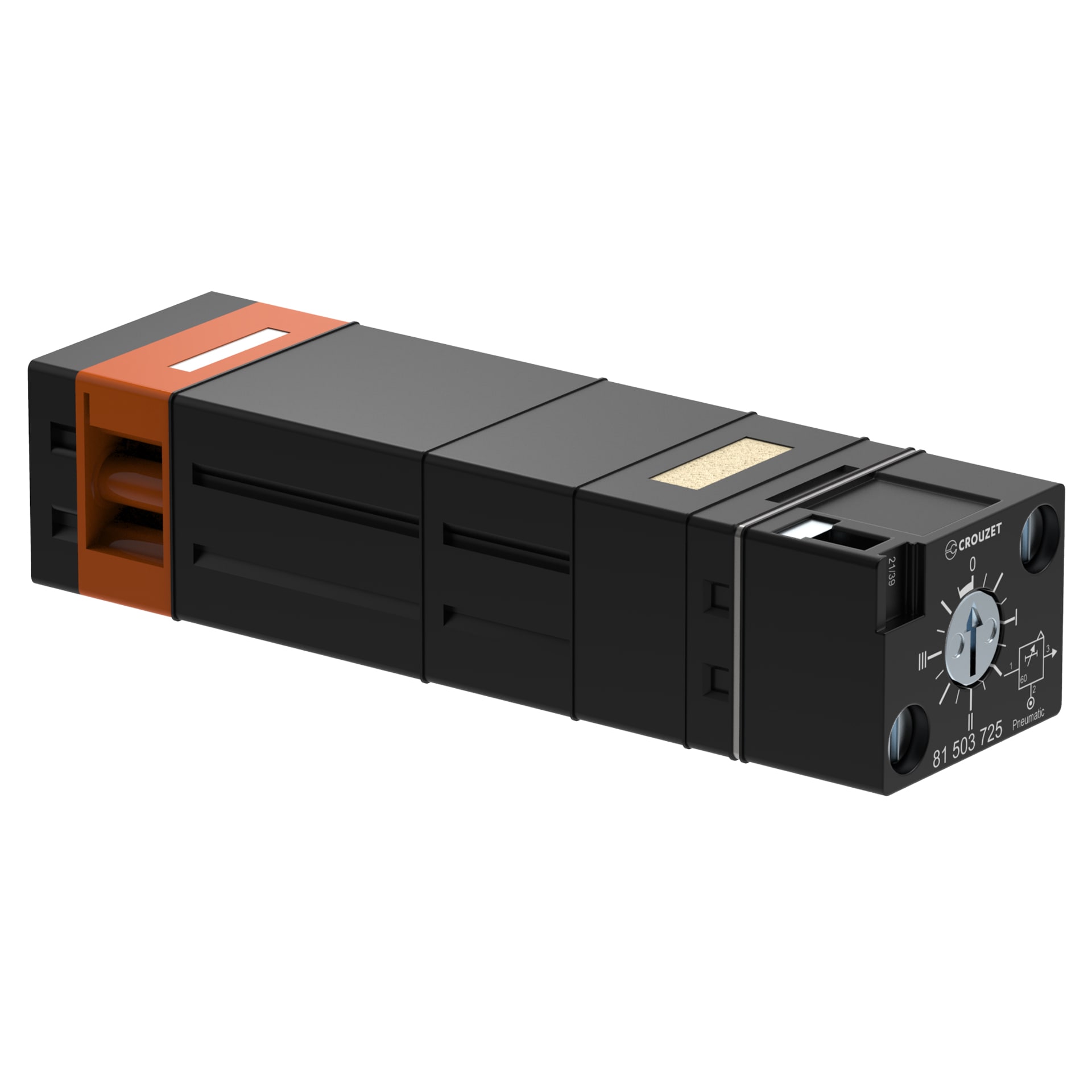 CROUZET CRO81503725 TIMER,POSITIVEOUTPUT(ON-DELAY),0.1?60