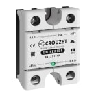 CROUZET - CRO84137111N SSR, GN, SINGLE PHASE, PANEL MOUNT, 25A,