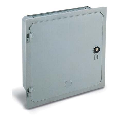 CONCHIGLIA - CON075400002 Serie CP - Cassetta stradale da incasso in vetroresina vuota, dimensioni 588 x 588 x 165 mm (BxAxP)