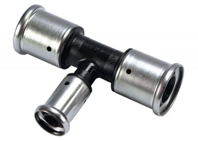 HENCO - CAPPELLOTTO CPL10PK322032 TEE IN PVDF RIDOTTO AL CENTRO 32X20X32