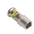 HENCO - CAPPELLOTTO - CPL17PG2005 MANICOTTO MASCHIO IN OTTONE GAS 20X3/4