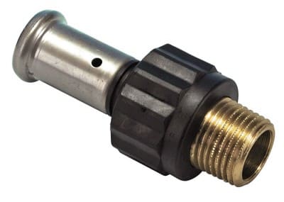HENCO - CAPPELLOTTO CPL17PK2606 MANICOTTO MASCHIO IN PVDF 26X1