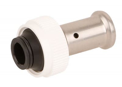 HENCO - CAPPELLOTTO CPL19PK1605 MANICOTTO PVDF C/DADO GIR. X EK 16X3/4