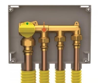 HENCO - CAPPELLOTTO CPL65PG0605 COLLETTORE PER GAS A 3 VIE C/SCATOLA
