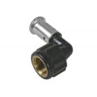 HENCO - CAPPELLOTTO - CPL6PK1604 GOMITO FEMMINA IN PVDF 16X1/2