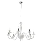 ROSSINI - RSSCRI001B SOSP. 8 LUCI IN VETRO BIANCO