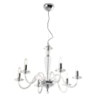 ROSSINI RSSCRI002CRI SOSPENSIONE IN VETRO CRISTALLO E14 IP20