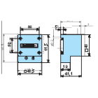 CROUZET CRO26546845 DIN RAIL ADAPTOR, CHM48 ELECTROMECHANICA