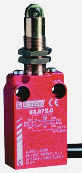 CROUZET CRO83872101 LIMIT SWITCH, CLASSIC, 8387 SERIES, 8387