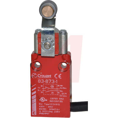 CROUZET CRO83873102 LIMIT SWITCH, CLASSIC, 8387 SERIES, 8387