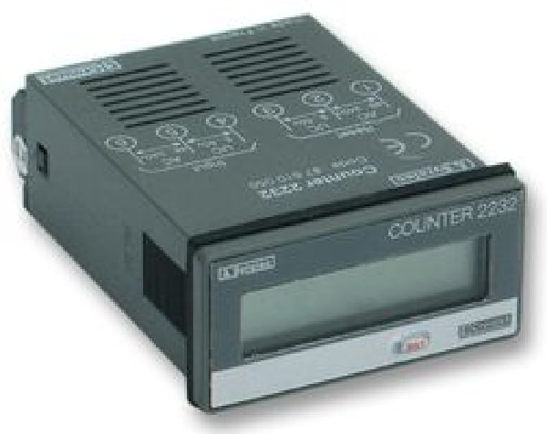 CROUZET CRO87622162 ELECTRONIC HOUR COUNTER CTR24, LCD, 8 DI