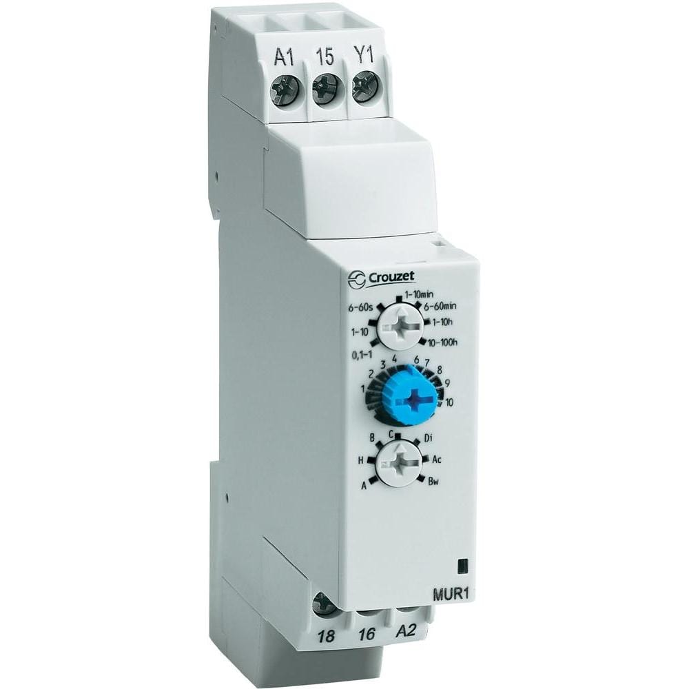 CROUZET CRO88827105 CHRONOS 2 TIMER MUR1, 24 VDC / 24-240 VA