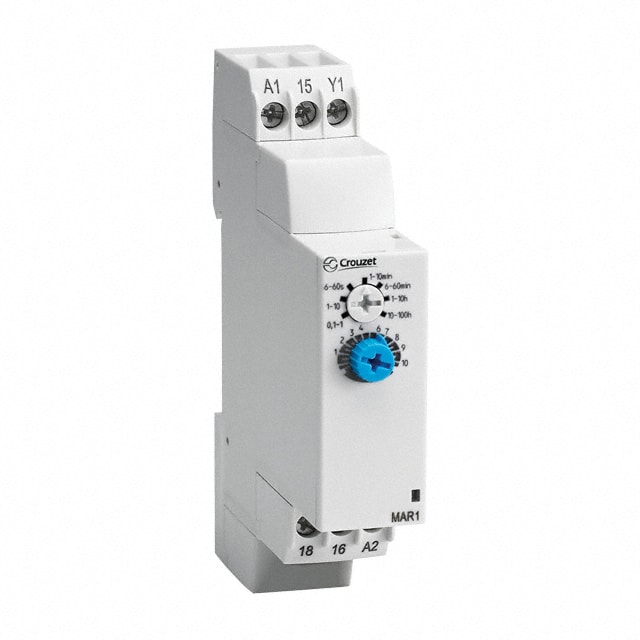 CROUZET CRO88827115 CHRONOS 2 TIMER MAR1, 24 VDC / 24-240 VA