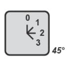 ITALWEBER SPA - ITWCS25-61R-72S COMM. A 3 VIE+0 3P 25A