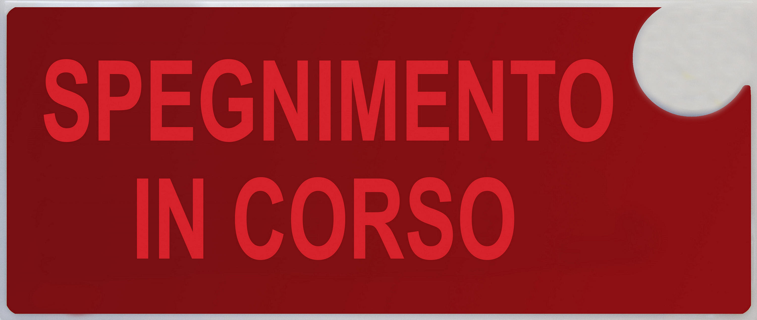 EATON - EAOCSA08589-2 DICITURA 5945 SPEGNIMENTO IN CORSO