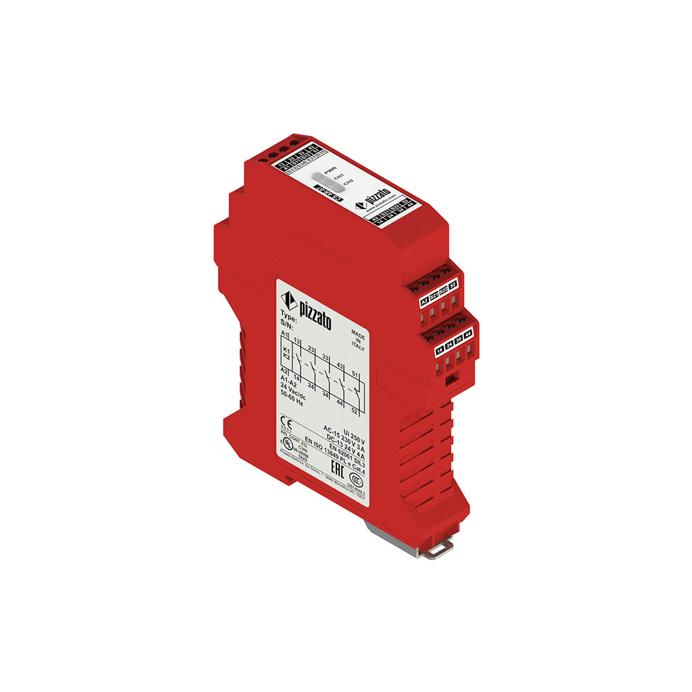 PIZZATO ELETTRICA PZZCS AR-07M024 MODULO DI SICUREZZA 4NO 1NC CATEGORIA 4